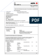 E.O.S. Developer, Part A: Safety Data Sheet