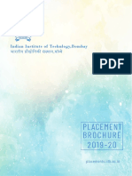 IITB Placement Brochure 2019-20