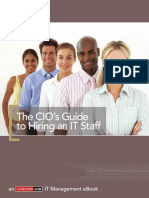 The CIO's Guide To Hiring An IT Staff