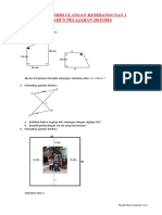 Soal Remidi Ulangan Kesebangunan Geometri