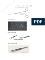 Gambar Set Instrumen Sectio Caesaria