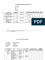 Instrumen Evaluasi Teknologi Menjahit