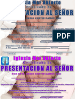 Certificado de Presentacion