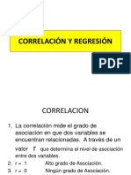 Correlación y Regresion