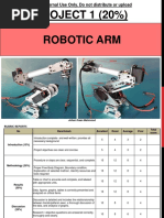 Project 1 - Robotic Arm