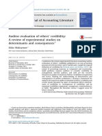 2. 2015 Maksymov - Auditor Evaluation of Others’ Credibility - A Review of Experimental Studies on Determinants and Consequences
