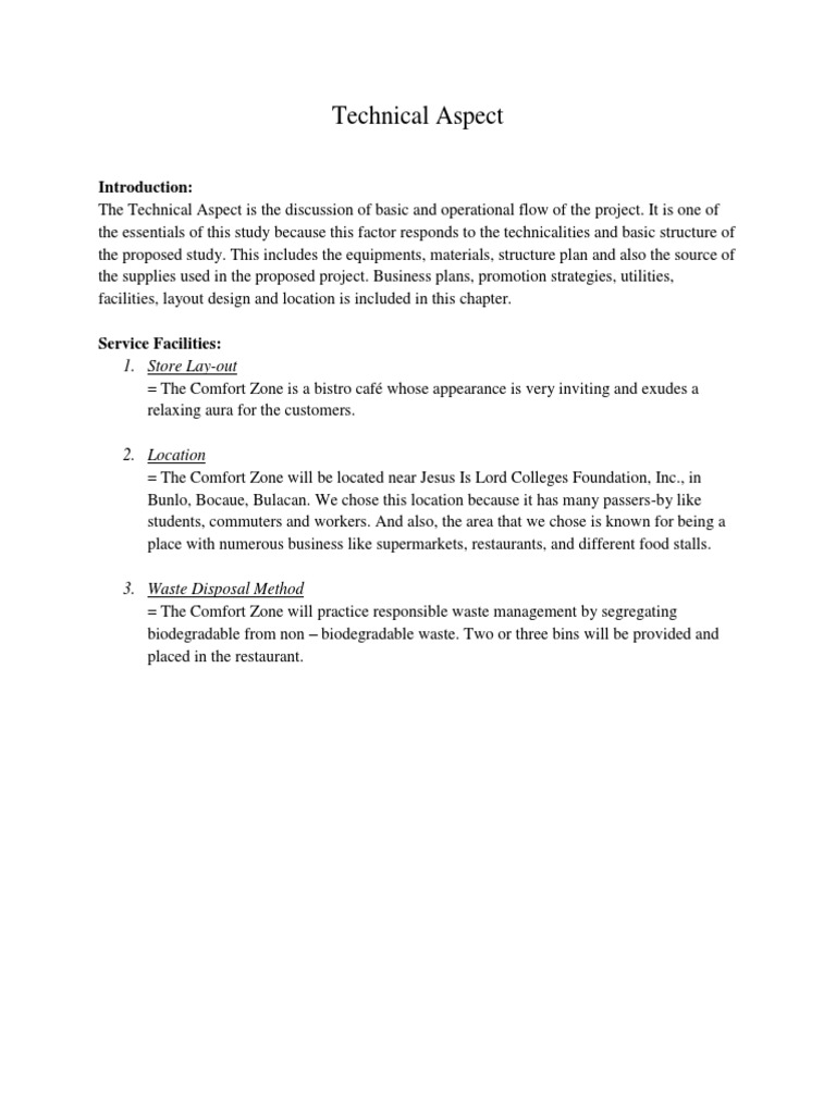 Technical Overview of Bistro Café Project | PDF | Business