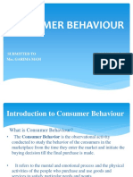 Consumer Behaviour