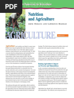 Nutrition Agriculture and Food Secur