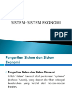 12 Sistem-Sistem Ekonomi