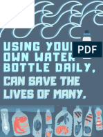 Using Your Own Water Bottle Daily, Can Save The Lives of Many