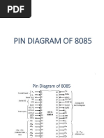 Pin Diagram of 8085 Microprocesoor