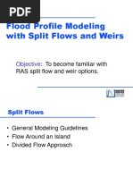 HEC-RAS Inline Structures Guidelines | PDF | Spillway | Civil Engineering