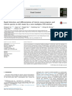 Rapid Detection and Differentiation of Listeria Monocytogenes and