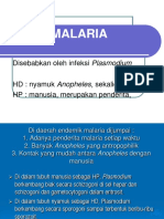 slide malaria