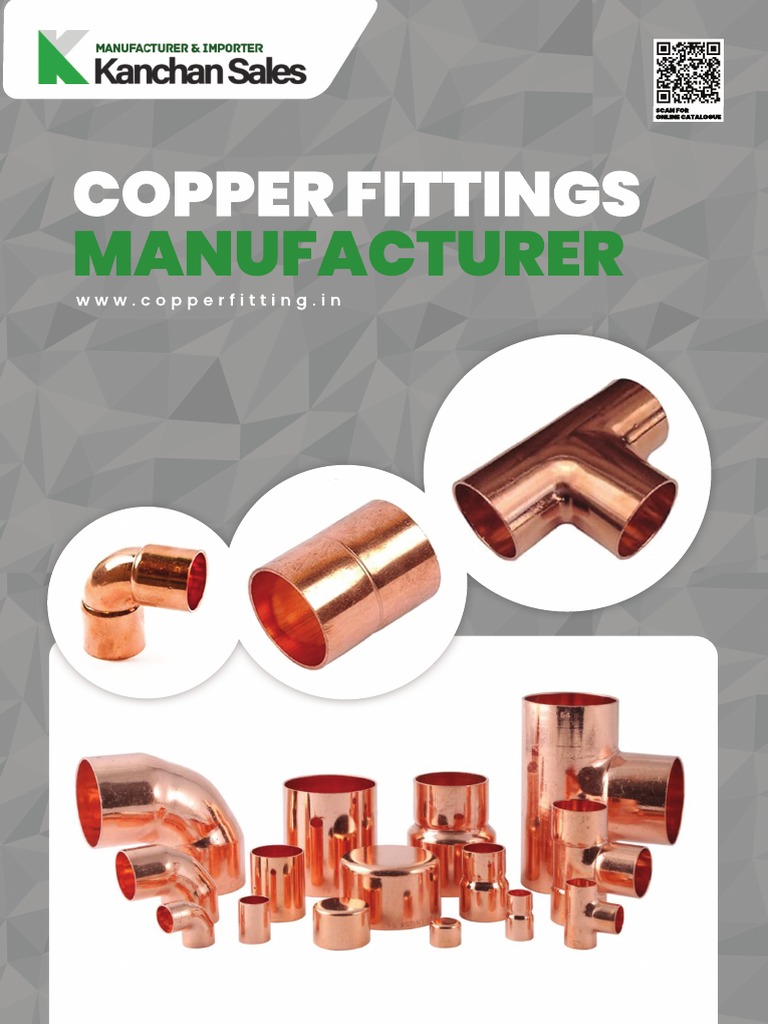 Copper Fittings Supplier Catalog | PDF | Home & Garden | Computers