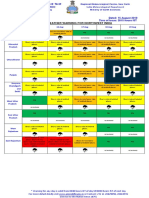 Weather Warning For Northwest India: Met-Subdivision 15 Aug 16 Aug 17 Aug 18 Aug 19 Aug