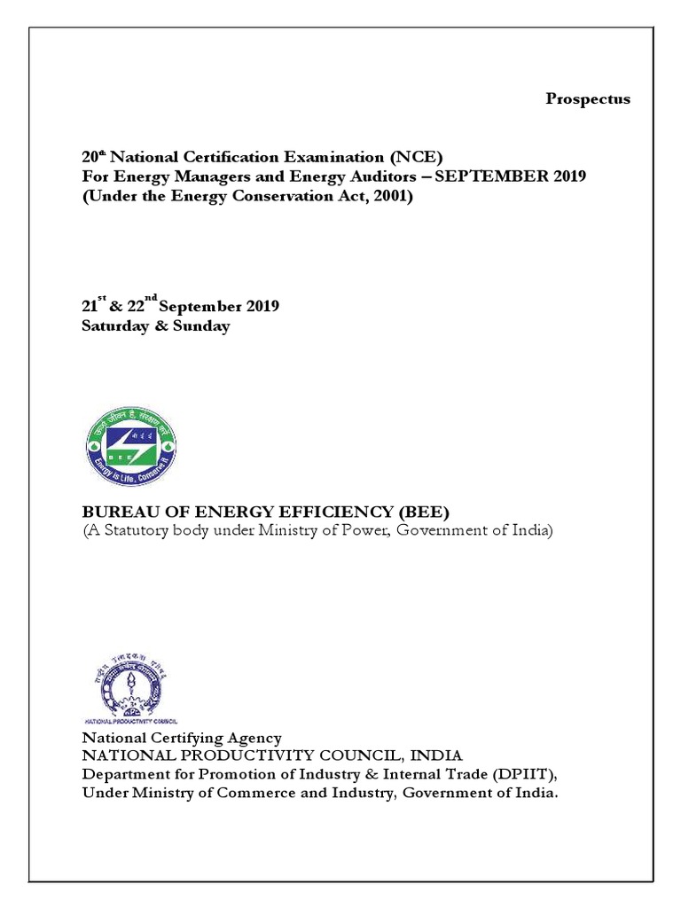 Prospectus (A Statutory Body Under Ministry of Power, Government of