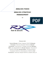 Materi Strategic Fedex. Grup F