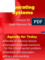 Operating Systems: Syed Mansoor Sarwar