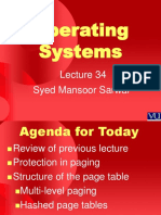 Operating Systems: Syed Mansoor Sarwar