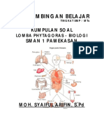 Soal Phytagoras SMP Biologi