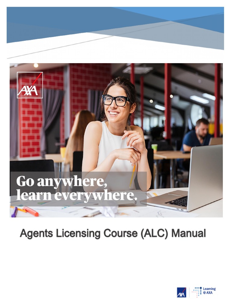 Agents Licensing Course (ALC) Manual PDF PDF Life Insurance Insurance