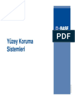 4 - Yüzey Koruma Sistemleri