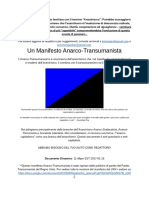 Manifesto anarco transumanista