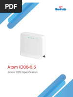 Baicells Atom ID06-6.5 Indoor CPE Specification-V1.2