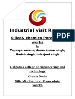 Galgotias College MBA Students Visit Silico & Chemico Porcelain Works