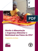Direito À Alimentação e Segurança Alimentar e Nutricional Nos Países Da CPLP