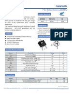 General Description Product Summery: Bvdss Rdson ID