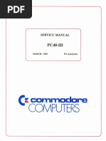 PC40-III Service Manual 314134-01 (1989 Mar)