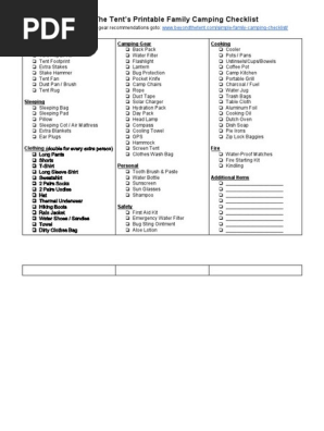 FamilyCampingChecklist-1