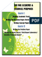English For Academic & Professional Purposes