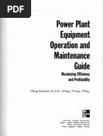 Power Plant Equipment Operation and Maintenance Guide: Maximizing Efficiency and Profitability