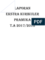 Laporan Kegiatan Ekstra Kurikuler Pramuka 2017-2018 Fix - Copy