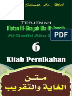 6 - Terjemah Taqrib (Bab Pernikahan)