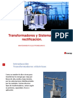 Transformadores y Sistema de Rectificación.: Mantenimiento Industrial