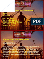 Cm659 Construction Risk Management MSCM 1A 2019-2020 Paulino, Ryan Pelayo, Ferlyn Reganit, Maria Theresa Relleve, Jaypee Reyes, Melissa