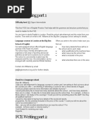 FCE Writing (Part 1, 2)
