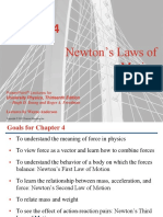 Newton'S Laws of Motion: Powerpoint Lectures For