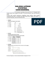 Soal Soal Un Statistika 2018 PDF