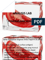 Analisis LAB - Pemeriksaan Hepatitis