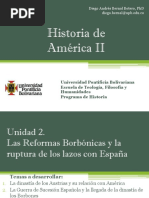 Unidad 2 Las Reformas Borbónicas y La Ruptura de Los Lazos Con España