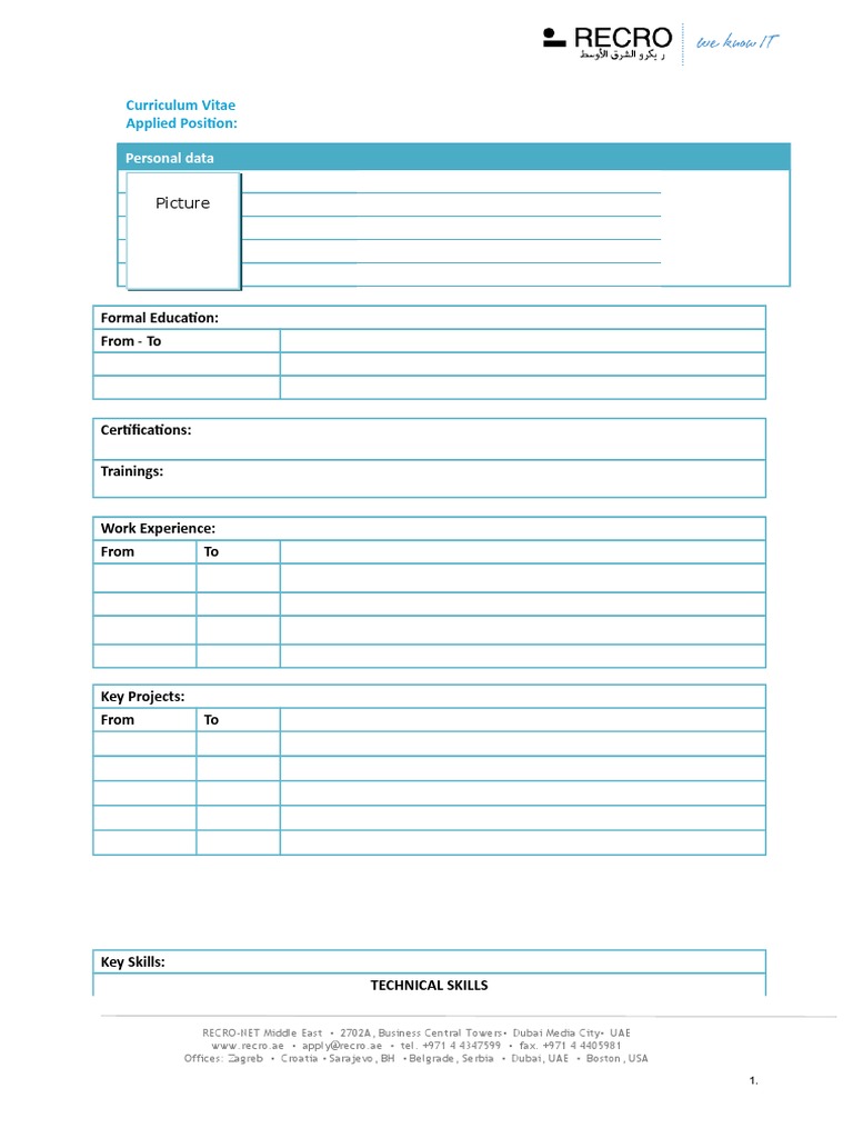 App Form | PDF
