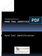 Hand Tool Identfication: Technology Engineering I & II