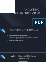 Consumer Market: Analyzing