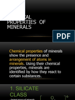 Chemical Properties of Minerals